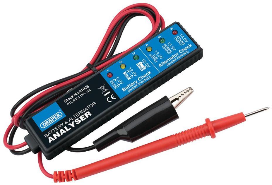 12V DC Battery &amp; Alternator Analyser - 1176-B