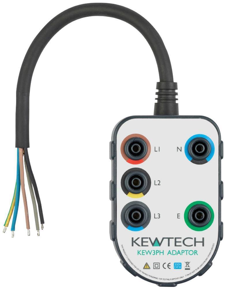 KEW3PH Three-Phase Test Adaptor, 415V - KEW3PH