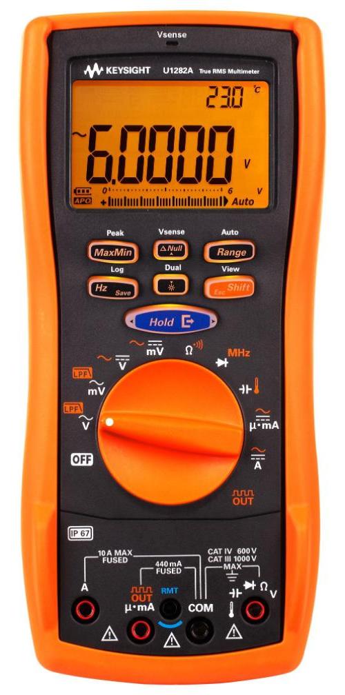 4.5 Digit Handheld Digital Multimeter - U1282A