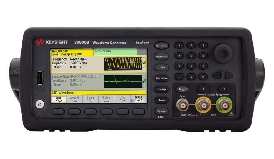 1-Channel Waveform Generator, 20MHz - 33509B