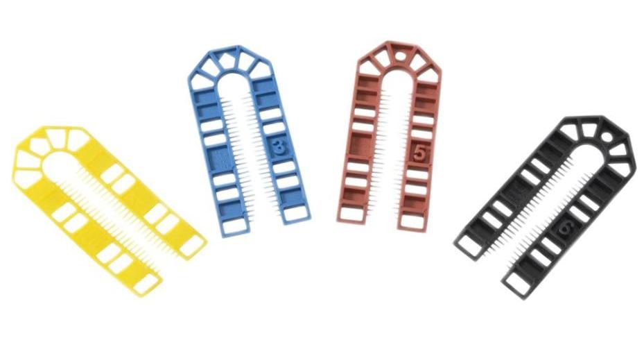 Assorted Standard U Shims, 60 Pack - USTAC60