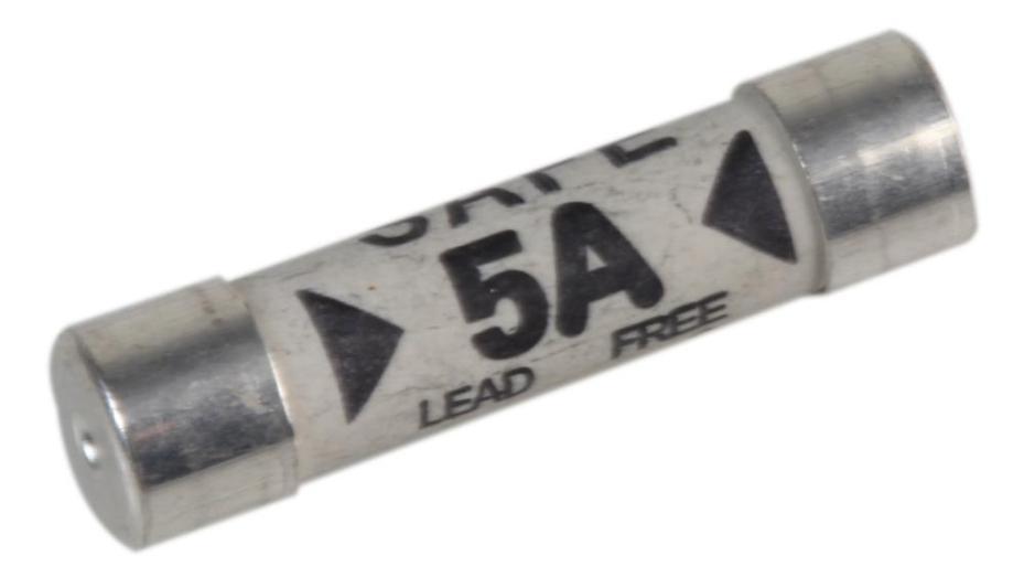 5A Domestic Fuses, BS1362, Pack of 10 - FS5ACYA-B10