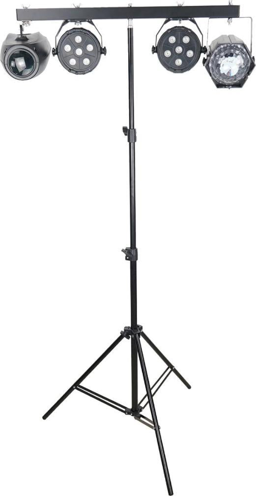 4x 6W LED Effects with Stand Kit - G017KC