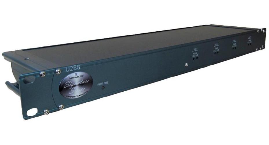 4x Stereo Unbal-to-Bal Audio Converter - U2B 8