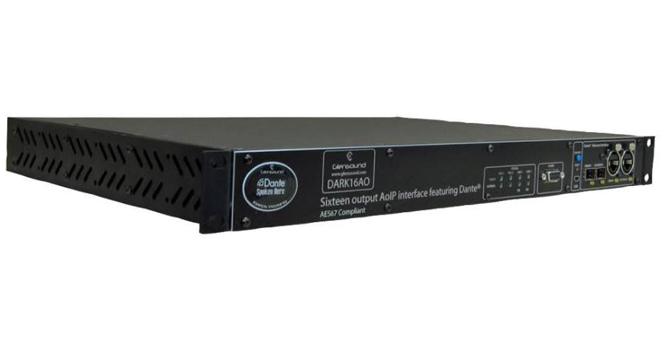 16CH AoIP Output Interface with Dante/AES67 - DARK16O