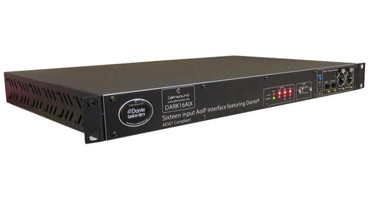 16CH AoIP Input Interface with Dante/AES67 - DARK16I