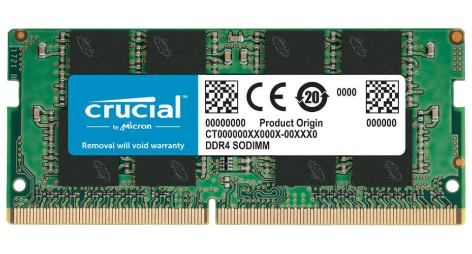 16GB DDR4-2666 PC4-21300 SODIMM RAM - CT16G4SFRA266