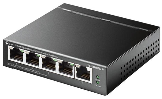 5 Port Gigabit Desktop Switch with PoE+ - TL-SG1005LP