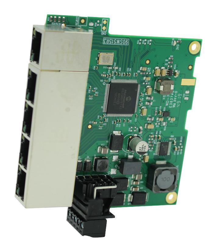 5 Port Industrial Embedded Gigabit Ethernet Switch - SW-115