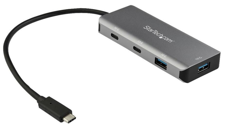 4 Port USB 3.1 Gen 2 Hub, USB-C to 2x USB-A &amp; 2x USB-C - HB31C2A2CB