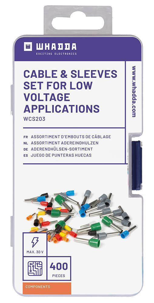 400 Piece Ferrule Bootlace Kit - WCS203