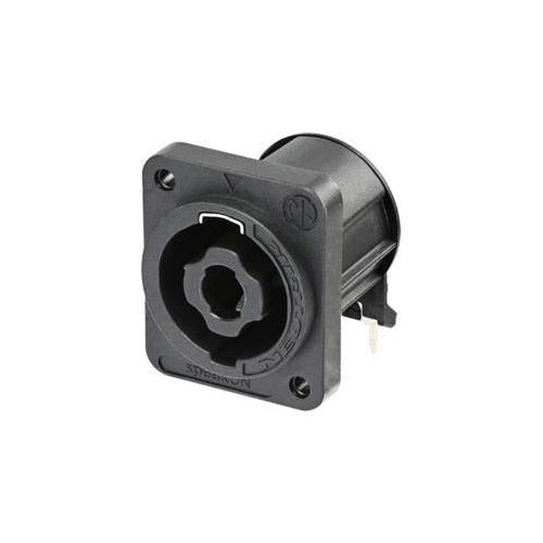 4 Pole Horizontal Speakon PCB Mount Socket - NL4MDXX-H-3