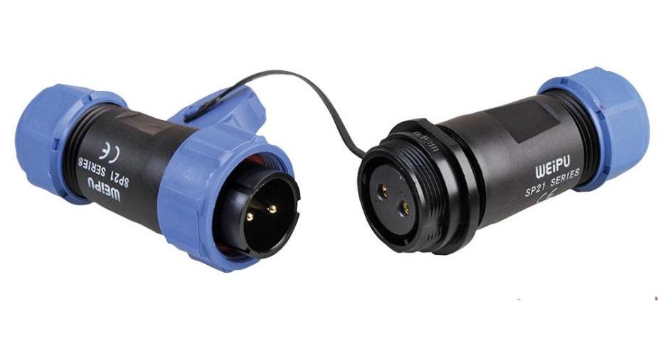 2 Pole Circular Threaded Cable Joining Kit, 250V AC, 30A, 7mm - 12mm ...