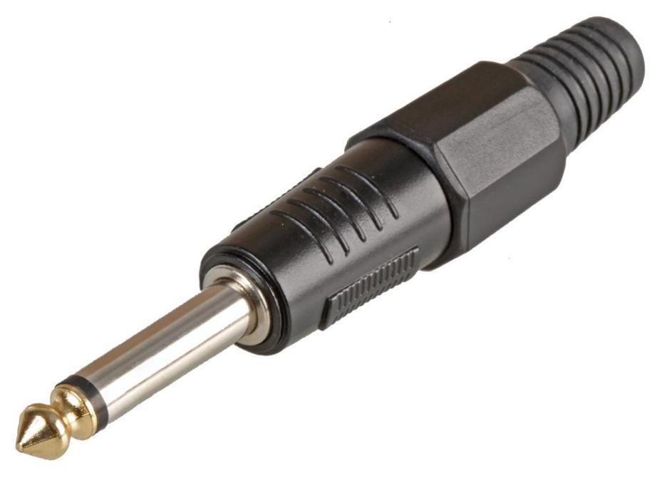 6.35mm Mono Jack Plug - PSG08754