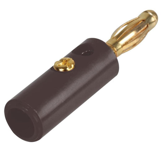 4mm Banana Plug, Stackable, Black - PSG08743