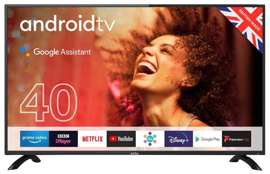 40" Smart Android TV with Google Assistant and Freeview Play - C4020G