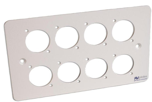 2 Gang 8x D-Shell Wall Plate - AVP928