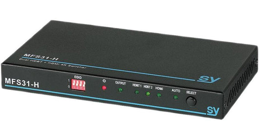 3x1 HDBT/HMDI Multi-Format Switch 4K - SY-MFS31-H