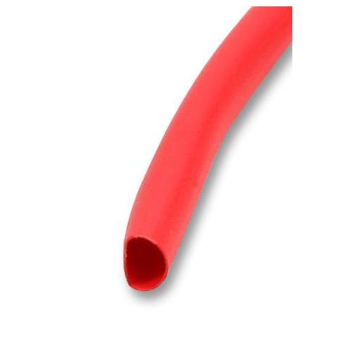 1.2mm 2:1 Normal Wall Heat Shrink Tubing, Red, 1.2m - PELB0323