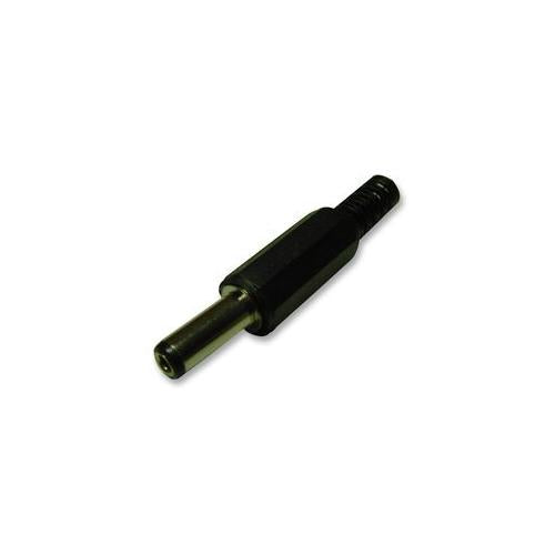 777-679 - 2.5MM DC POWER PLUGS WITH STRAIN RELIEF , PACK OF 5