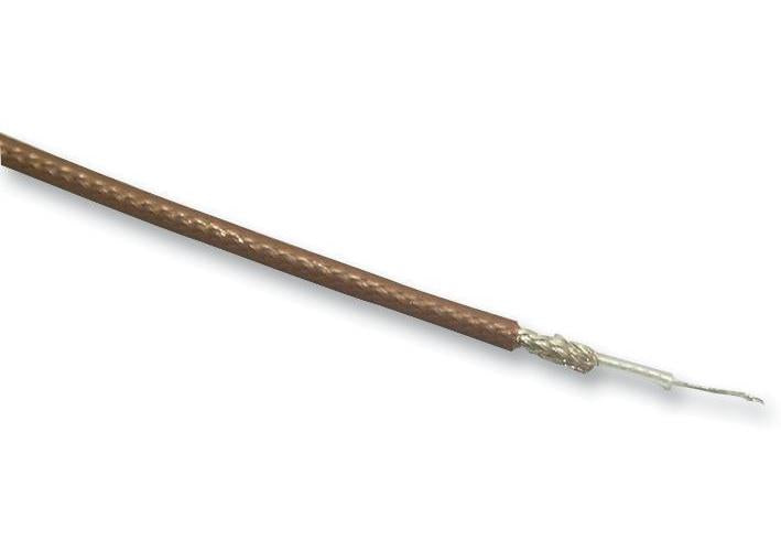 RG179 Coaxial Cable, Brown, 100m - PELB0439