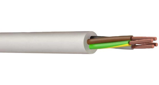 4-Core 3184B LSZH Mains Cable, White, 1.50mm, 100m - PELB0463