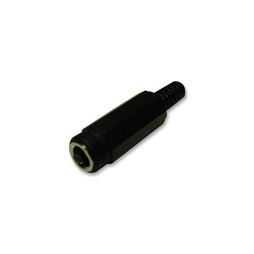 MJ-078N - 2.5MM DC FREE SOCKET WITH STRAIN RELIEF