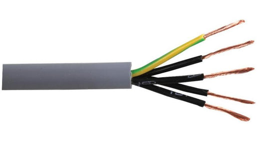 5 Core YY Control Cable, 1.00mm, 100m - PELB0956