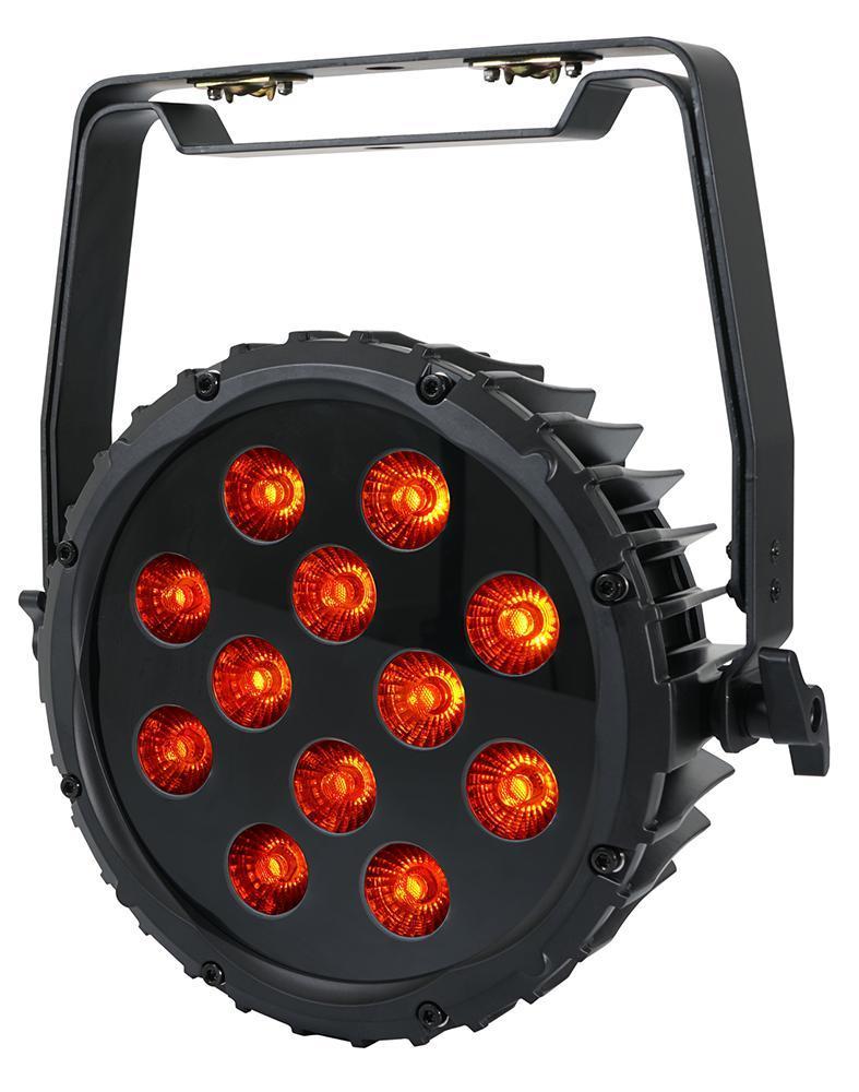 12x10W LED Pro PAR RGBWAUV - LEDJ283A