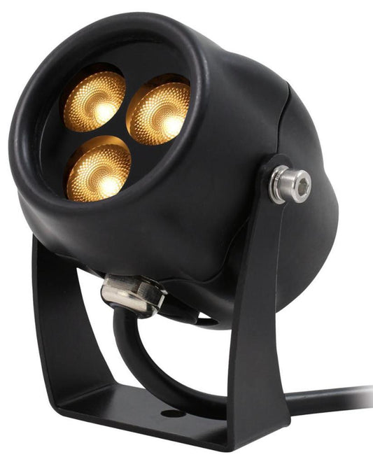 3x1W LED Warm White Light Fixture, IP65 - LEDJ395