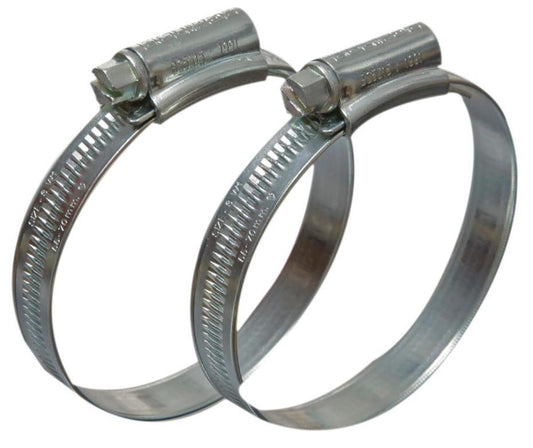 130mm - 150mm Mild Steel Hose Clips, 5 Pack - ECW1-6X