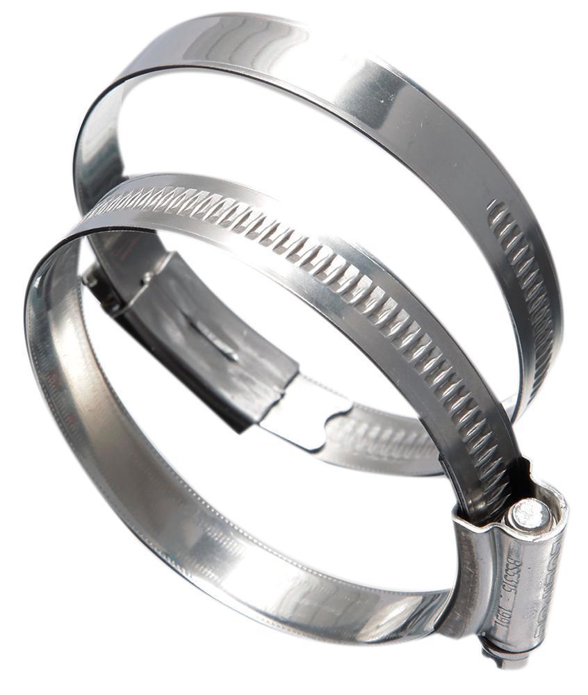 55mm - 70mm Stainless Steel Hose Clips, 5 Pack - ECW4-3