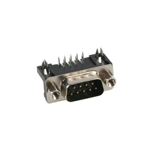 MULTICOMP - 5504F1-09P-01-03-F1 - PLUG, D PCB R/A 9 WAY BL