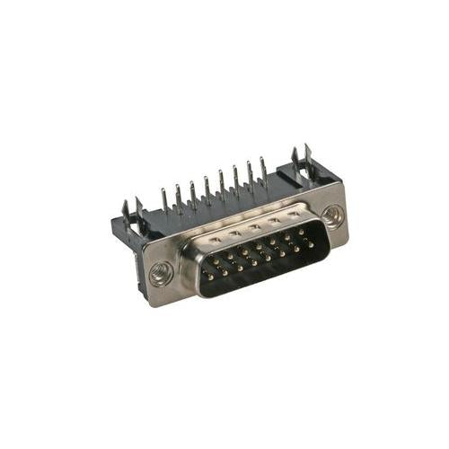 MULTICOMP - 5504F1-15P-02-03-F1 - PLUG, D PCB R/A 15 WAY