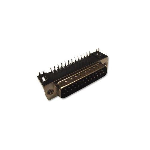 MULTICOMP - 5504F1-25P-02-03-F1 - PLUG, D PCB R/A 25 WAY