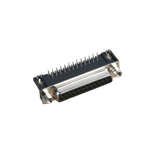 MULTICOMP - 5504F1-25S-01-03-F1 - SOCKET, D PCB R/A 25 WAY BL