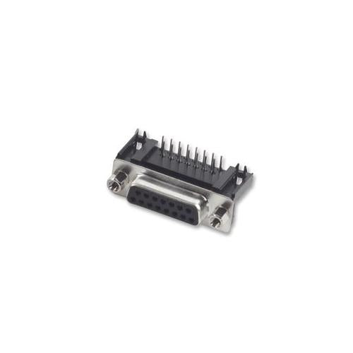 MULTICOMP - 8LCM025S-304B-XX - SOCKET, D, PCB, R/A, 25WAY