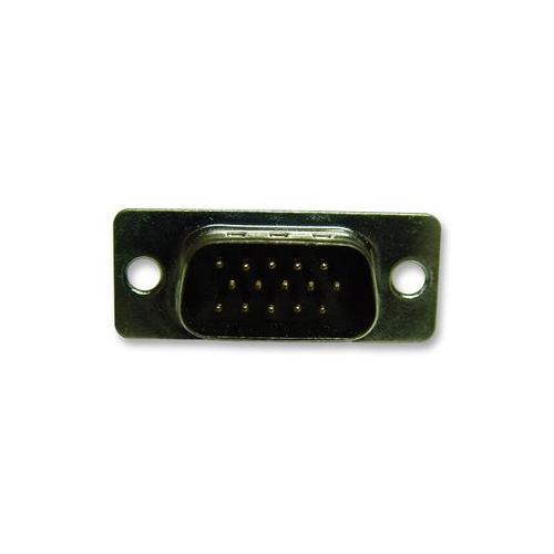 DHS-15P - D PLUG, 15 PIN HD, SOLDER