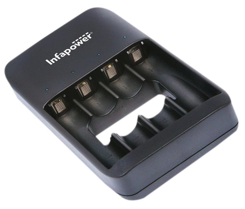 4 Channel USB AA/AAA NiMH Battery Charger - C014