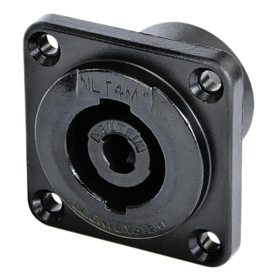 4 Pole Male Chassis Connector - NLT4MPXX-BAG