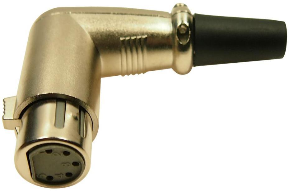 5 Pin Right Angle XLR Socket - FC60955N