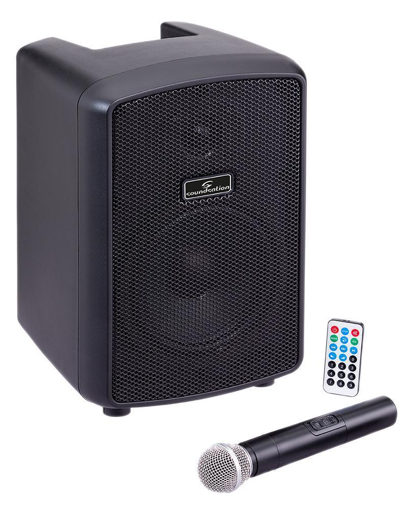 6.5" Portable Speaker 150W USB/BT/SD with UHF Mic - HYPER PLAY 6AMW