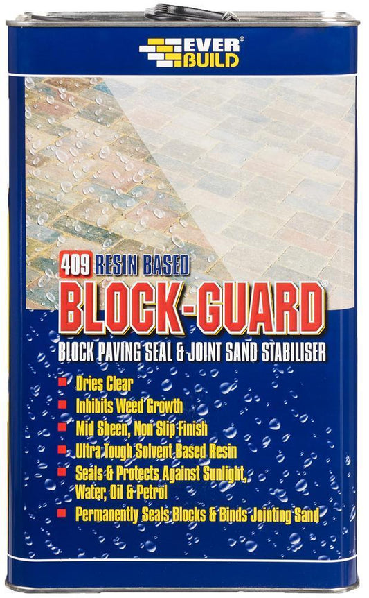 409 Block-Guard Paving Sealer, 5L - BLOCKGUARD5