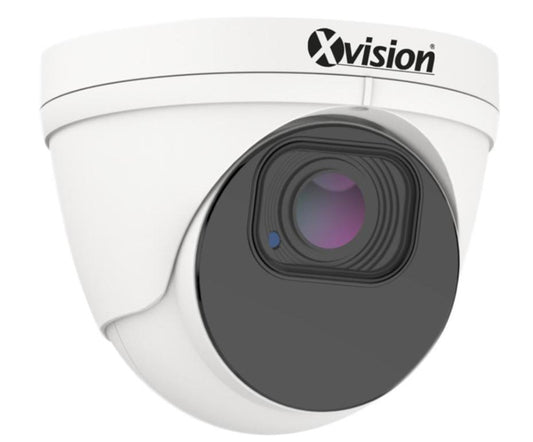 5MP PoE 2.7-13.5mm Motorised Auto-Focus Starlight Turret Camera 60M IR, IP66 - X4C5000VM-W-3