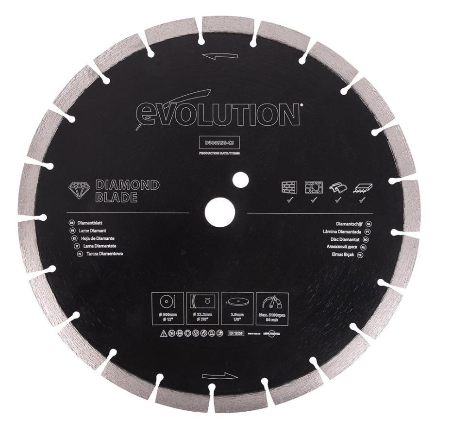 12" (300mm x 22.23mm) General Purpose Diamond Cutting Blade - D300SEG-CS