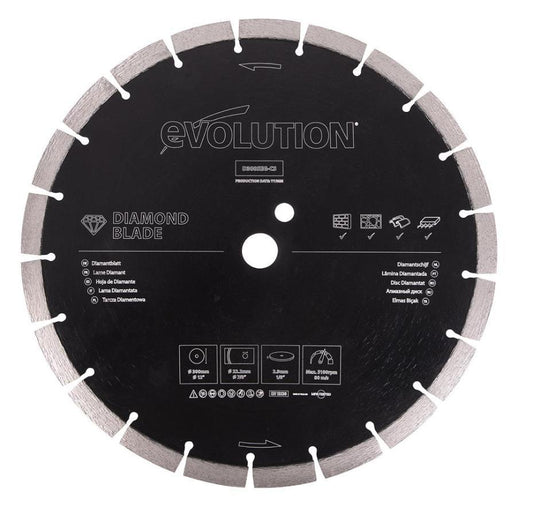 12" (300mm x 22.23mm) General Purpose Diamond Cutting Blade - D300SEG-CS