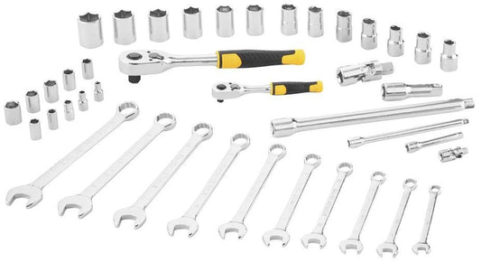 1/4" &amp; 1/2" 72 Tooth Ratchets, Socket &amp; Combination Spanner Set, 41 Piece - STMT82832-1
