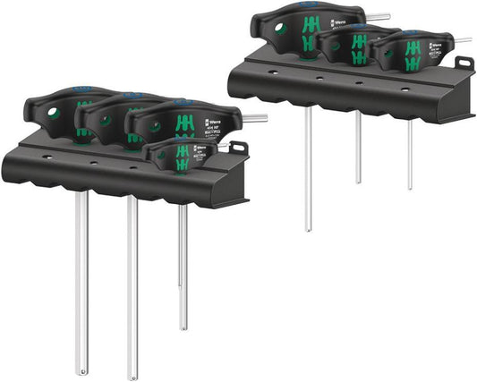 454/7 HF T-Handle Hex Screwdriver Set, 7 Piece - 05023450001