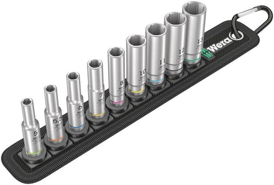 1/4" Deep Socket Set, 9 Piece - 05004525001