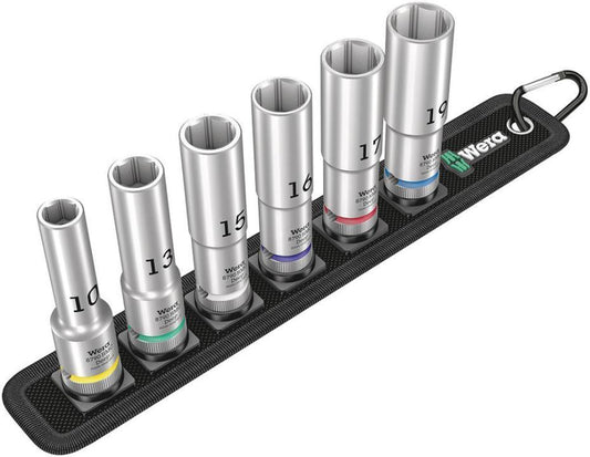 1/2" Deep Socket Set, 6 Piece - 05004565001
